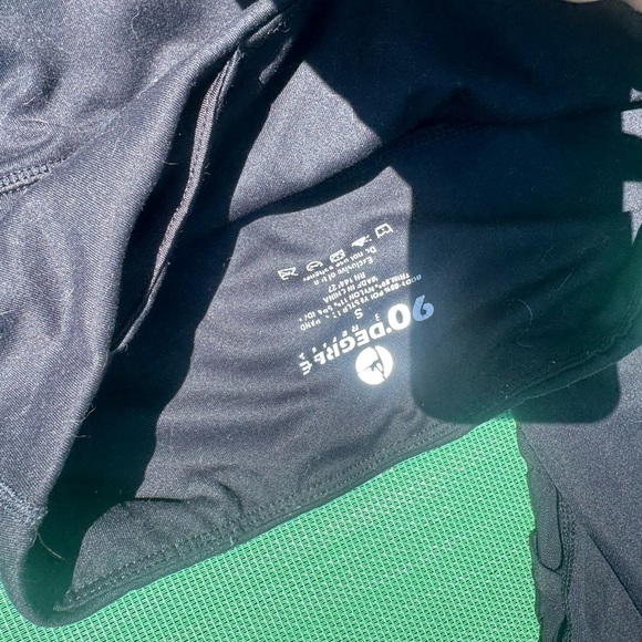 90 Degree By Reflex Black Active Leggings - Picture 2 of 3